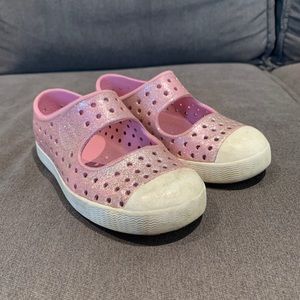 Native Sparkle Mary Janes Toddler Size 10